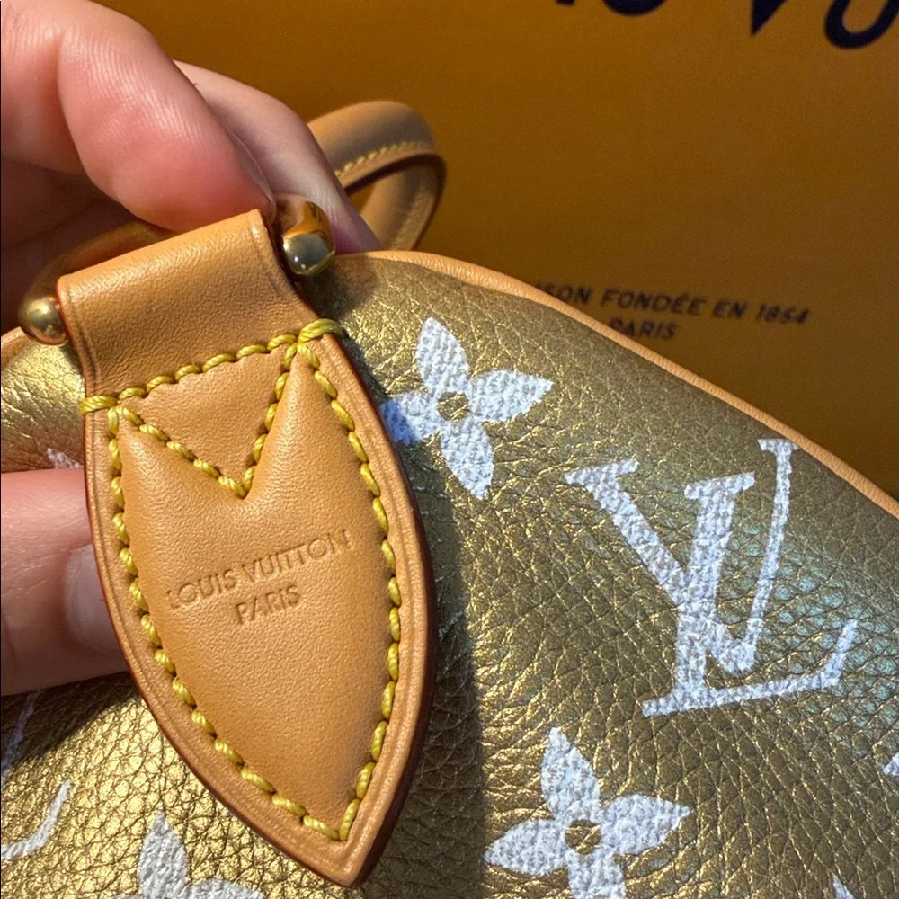 Louis Vuitton Speedy P9 Bandouliere 25 Gold Kintsugi